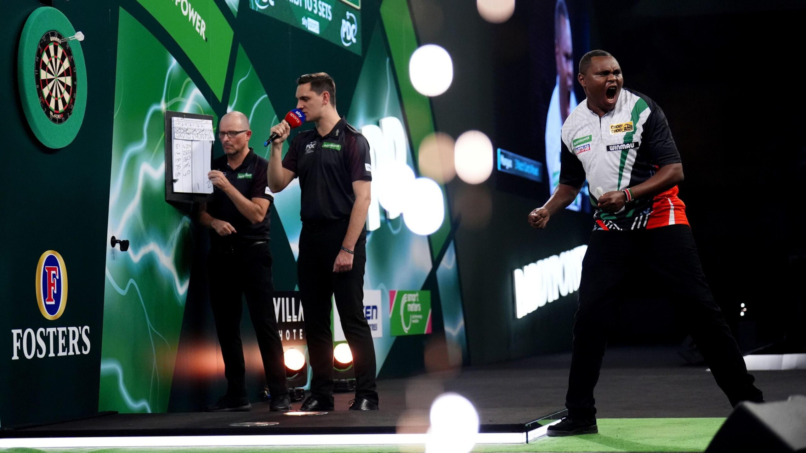 How David Munyua stunned PDC World Darts Championship