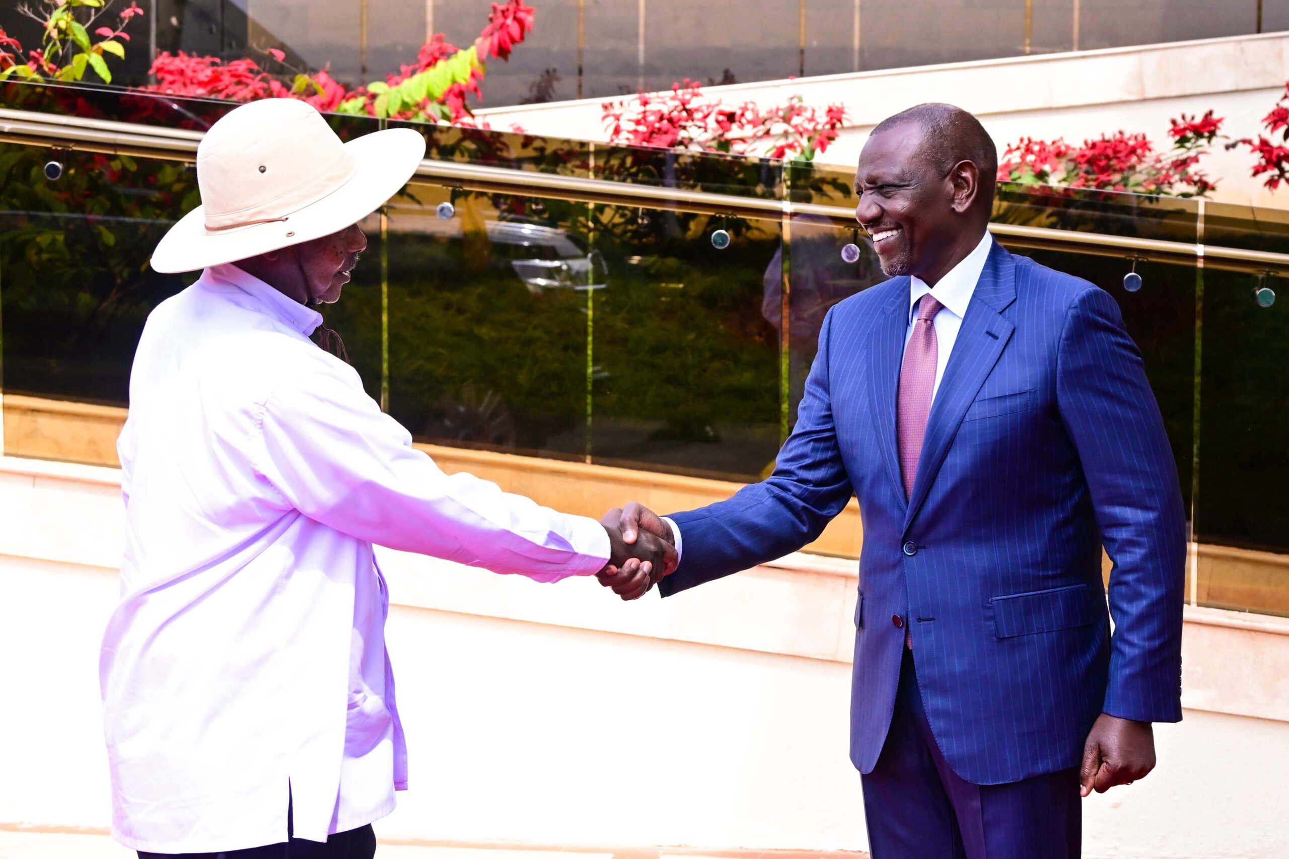 Kenya’s Ruto congratulates Museveni for winning seventh term