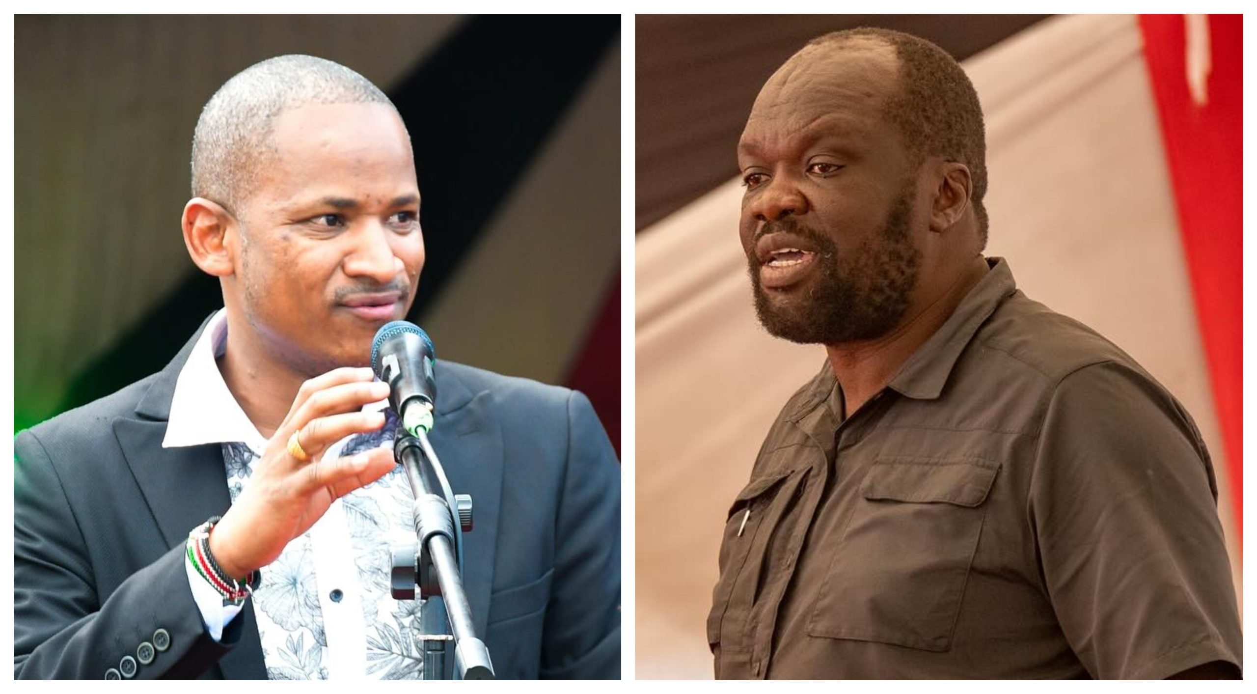 Robert Alai on spot after pulling a gun on Babu Owino