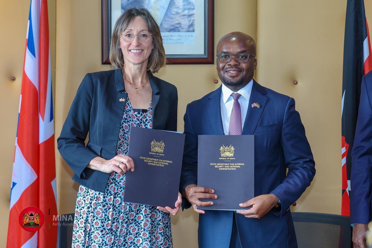 Kenya and UK strengthen border security partnership