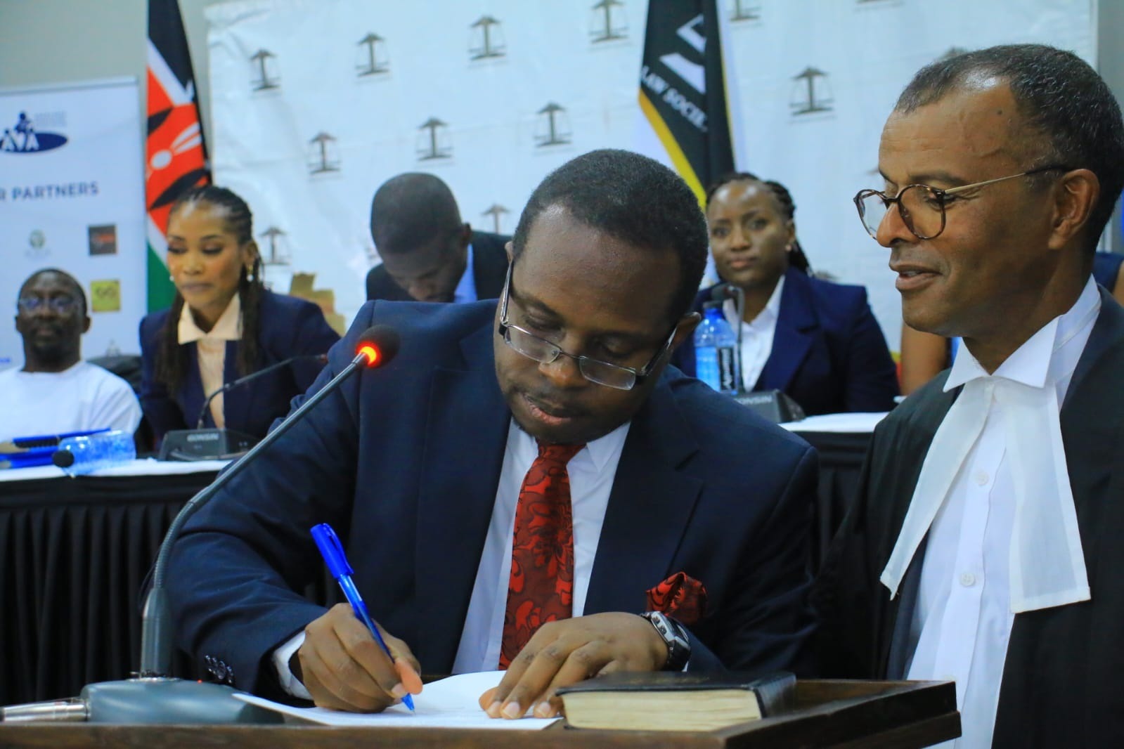 Kanjama vows rule of law after taking helm as new LSK president