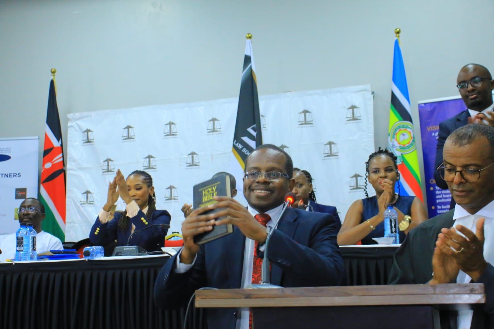 Kanjama vows rule of law after taking helm as new LSK president