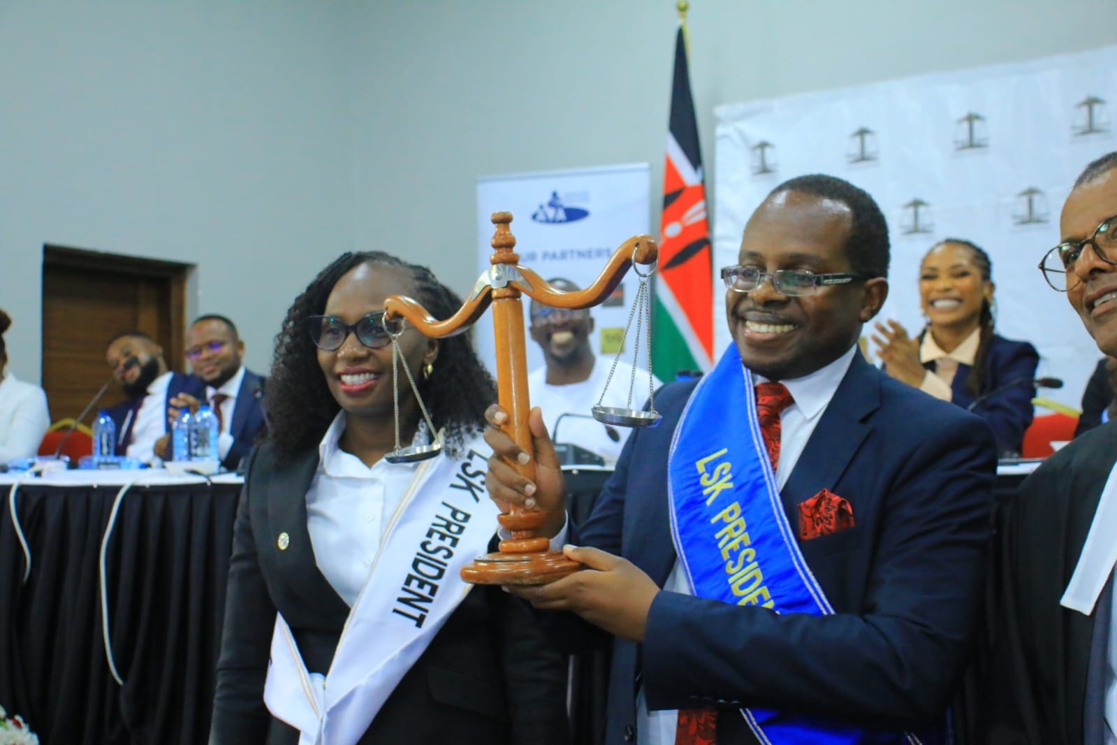 Kanjama vows rule of law after taking helm as new LSK president