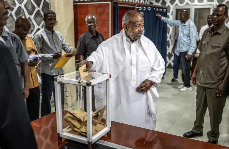 Djibouti’s President Guelleh wins sixth straight term in office
