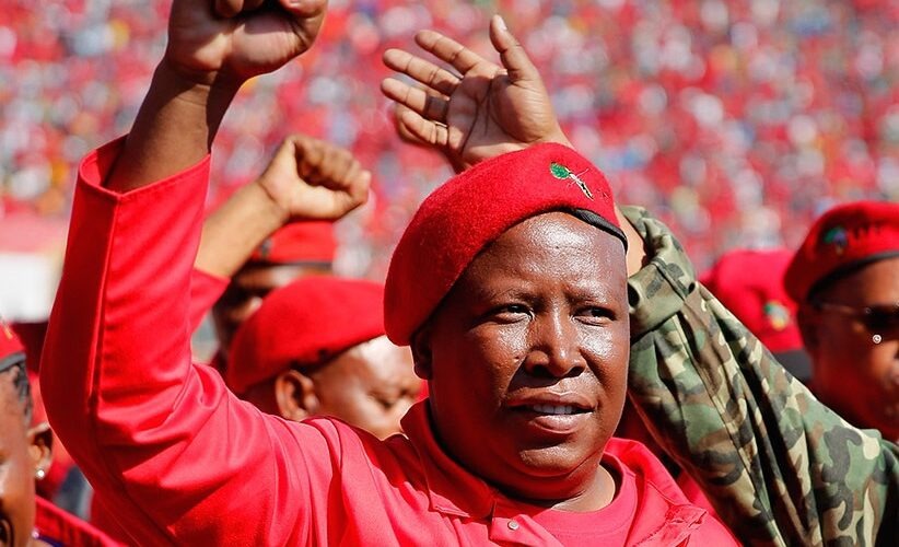 Julius Malema sentenced to five years over gun charges