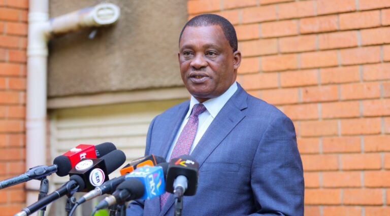 Justin Muturi demands resignation of IEBC acting CEO