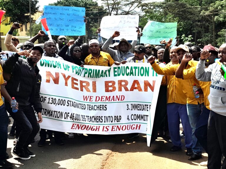 KUPPET Nyeri threatens boycott over delayed intern teachers confirmation