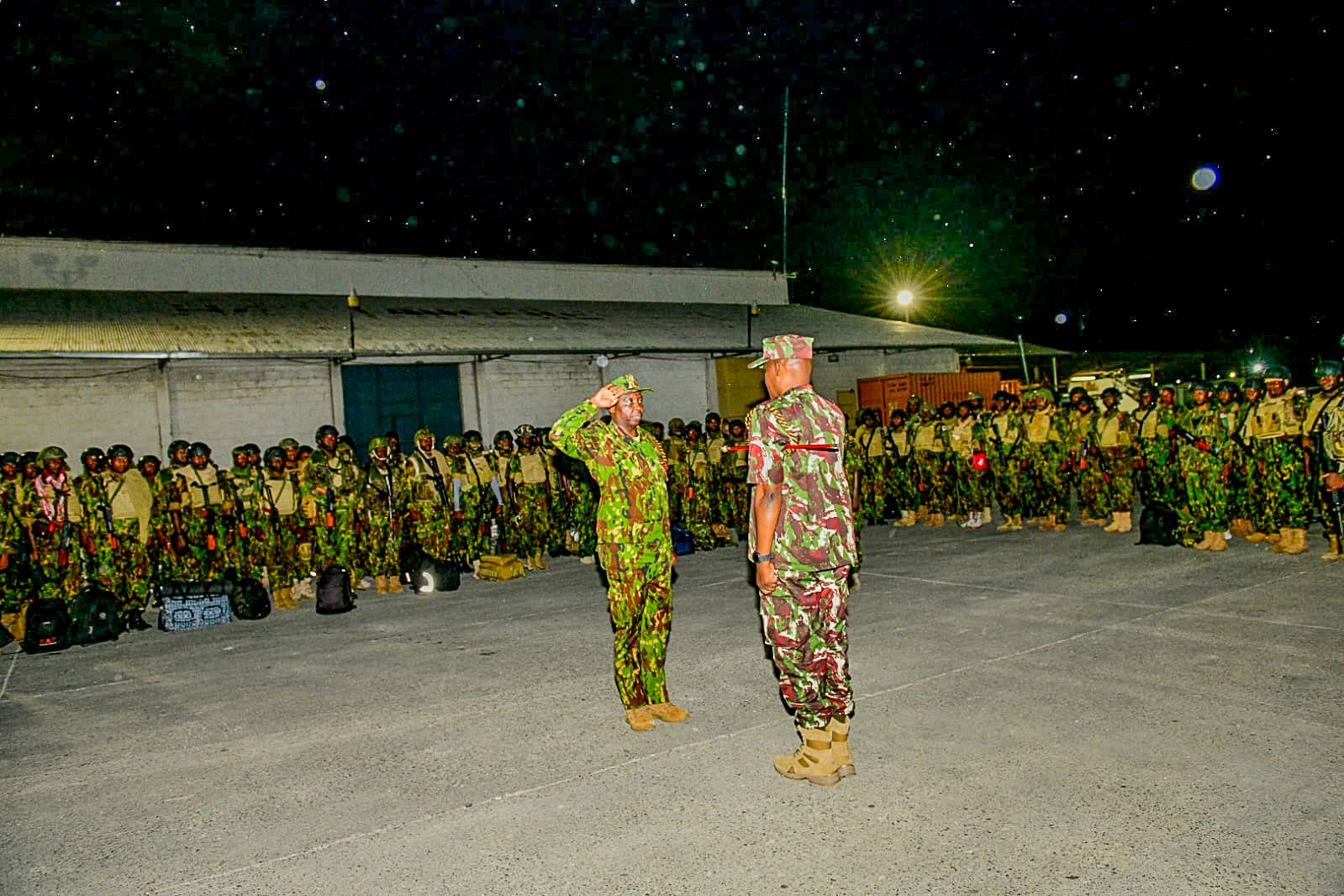 Kenya begins Haiti exit as 150 officers depart
