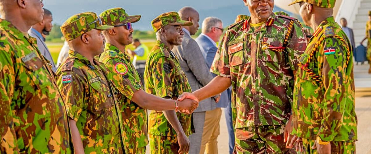 Masengeli visits Kenya police in Haiti ahead of UN transition