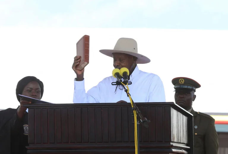 Uganda’s Museveni sworn in for seventh term after disputed elections