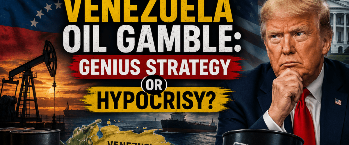 TRUMP’S VENEZUELA OIL GAMBLE: GENIUS STRATEGY OR HYPOCRISY?
