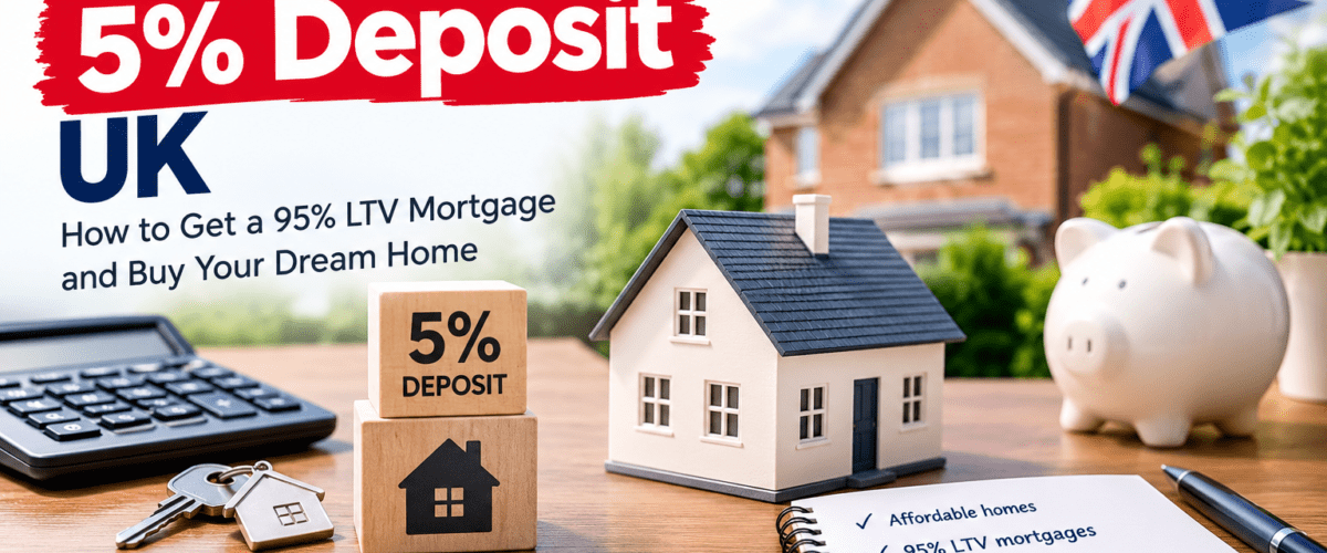 Mortgage With 5% Deposit UK: How to Get a 95% LTV Mortgage in 2026