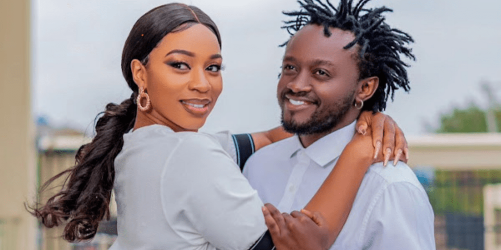 Just in :Drama as Bahati bursts Diana receiving cables from their gateman